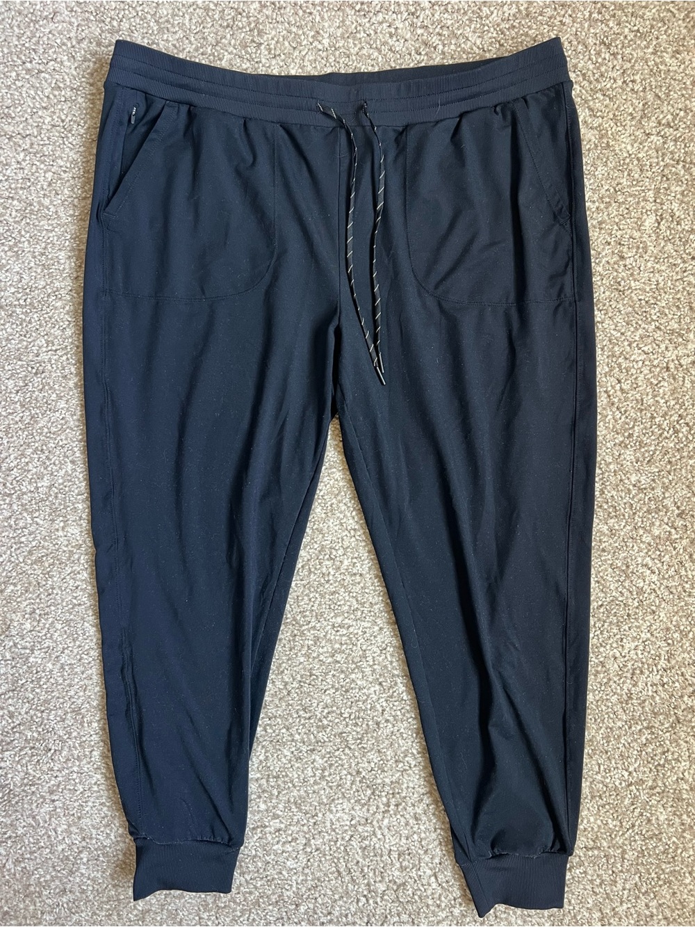 Zella Black Jogger Sweatpants with Drawstring